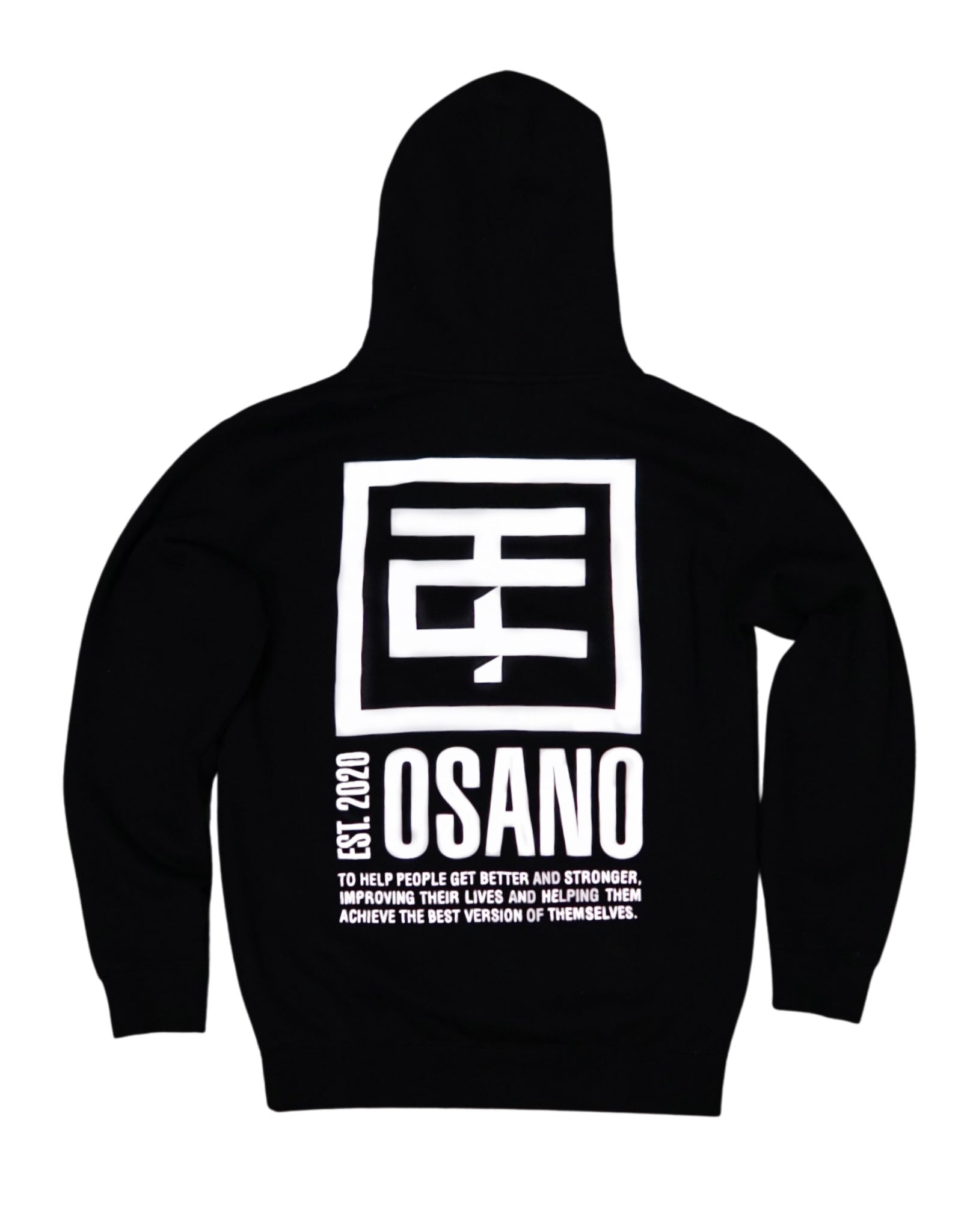 Balant pigment slogan online buckle hoodie